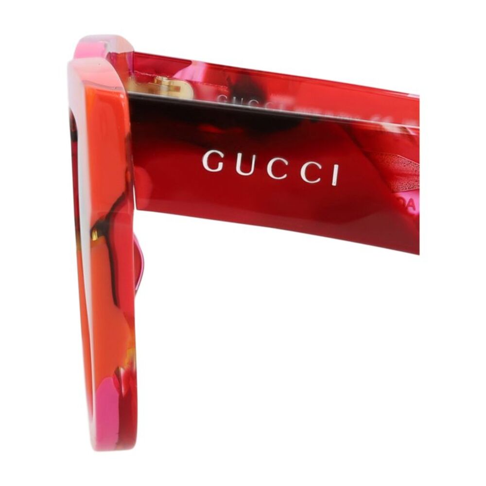 Gucci Square-Frame Recycled Acetate Sunglasses Multi Womens - Picture 4 of 6